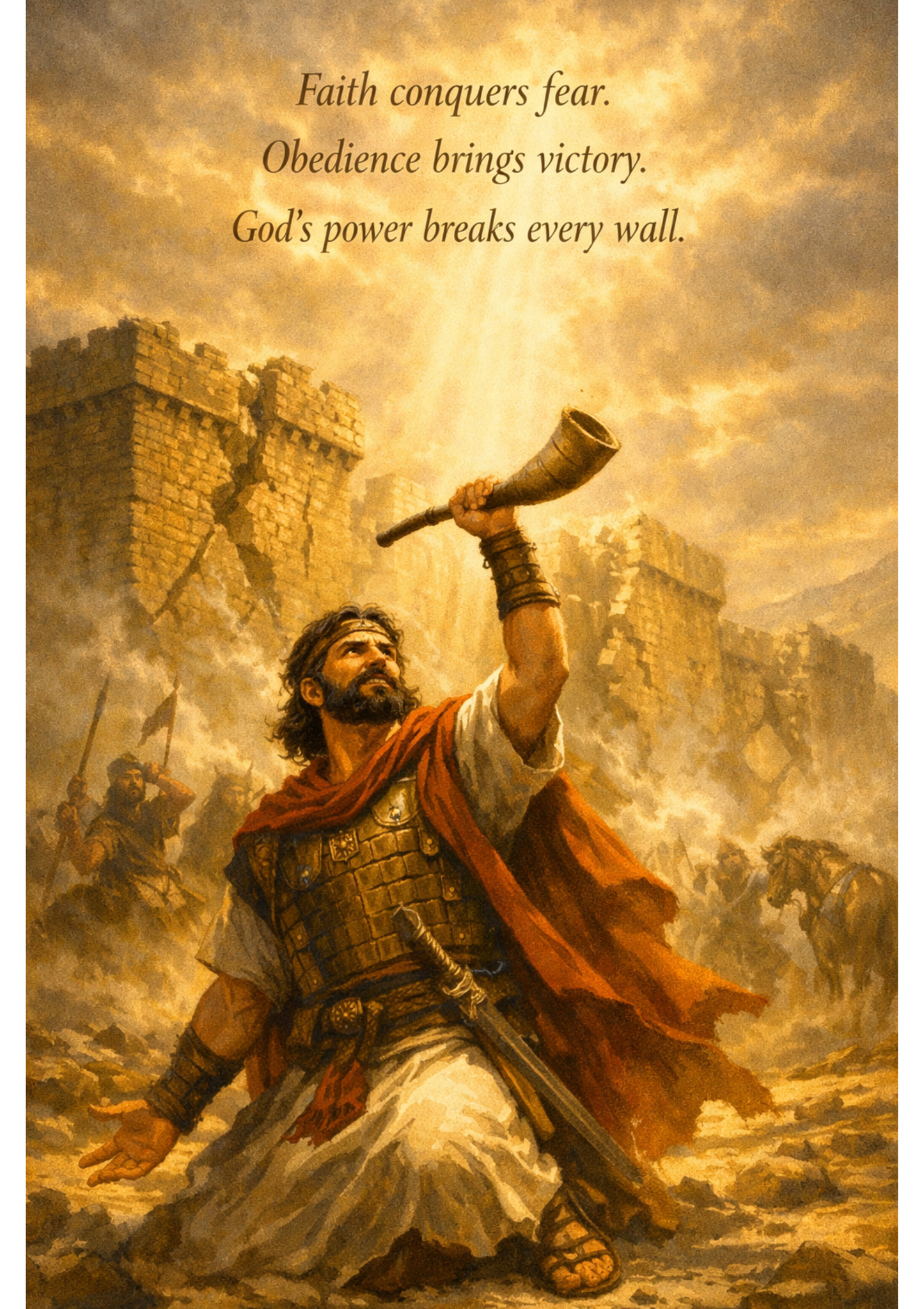 Joshua at Jericho – Wall Art Printable